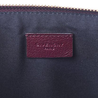 Givenchy Goatskin Quilted Diamond Pouch Aubergine 6 of 8