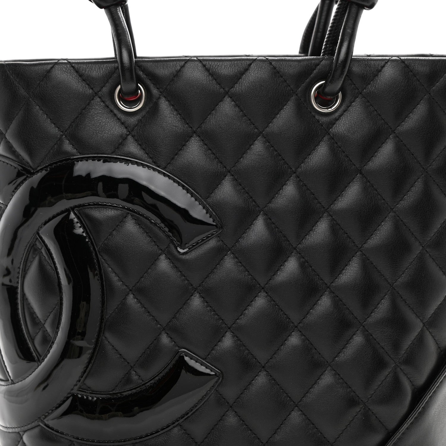 Chanel Calfskin Quilted Medium Cambon Tote Black 14 of 14