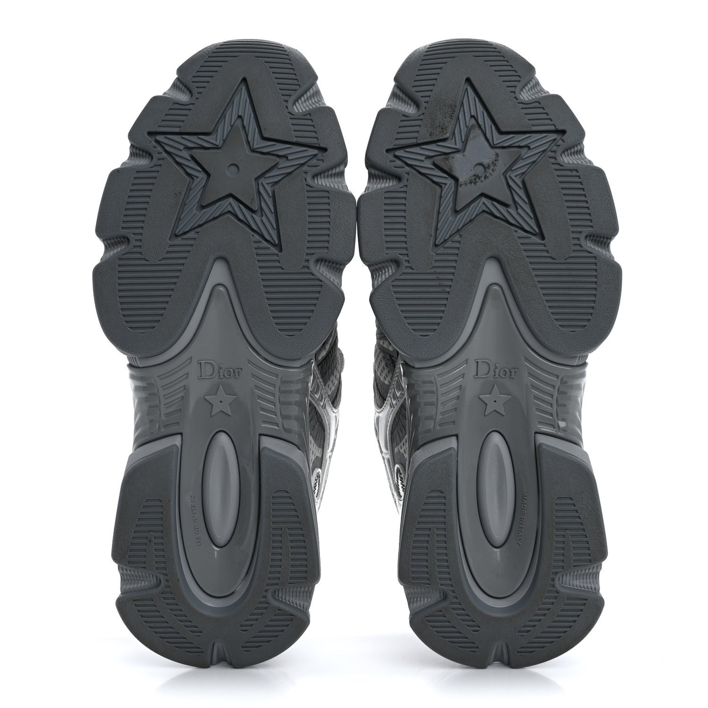 Technical Mesh Dior Chrono Sneakers 36.5 Silver