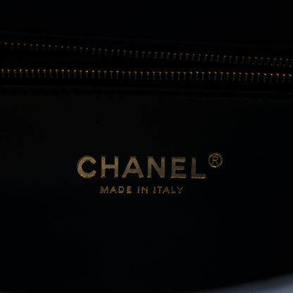 Chanel Lambskin Stitched Coco Luxe Medium Flap Blue 6 of 13