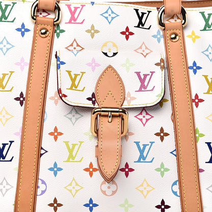 Louis Vuitton Monogram Multicolor Aurelia GM White 11 of 11
