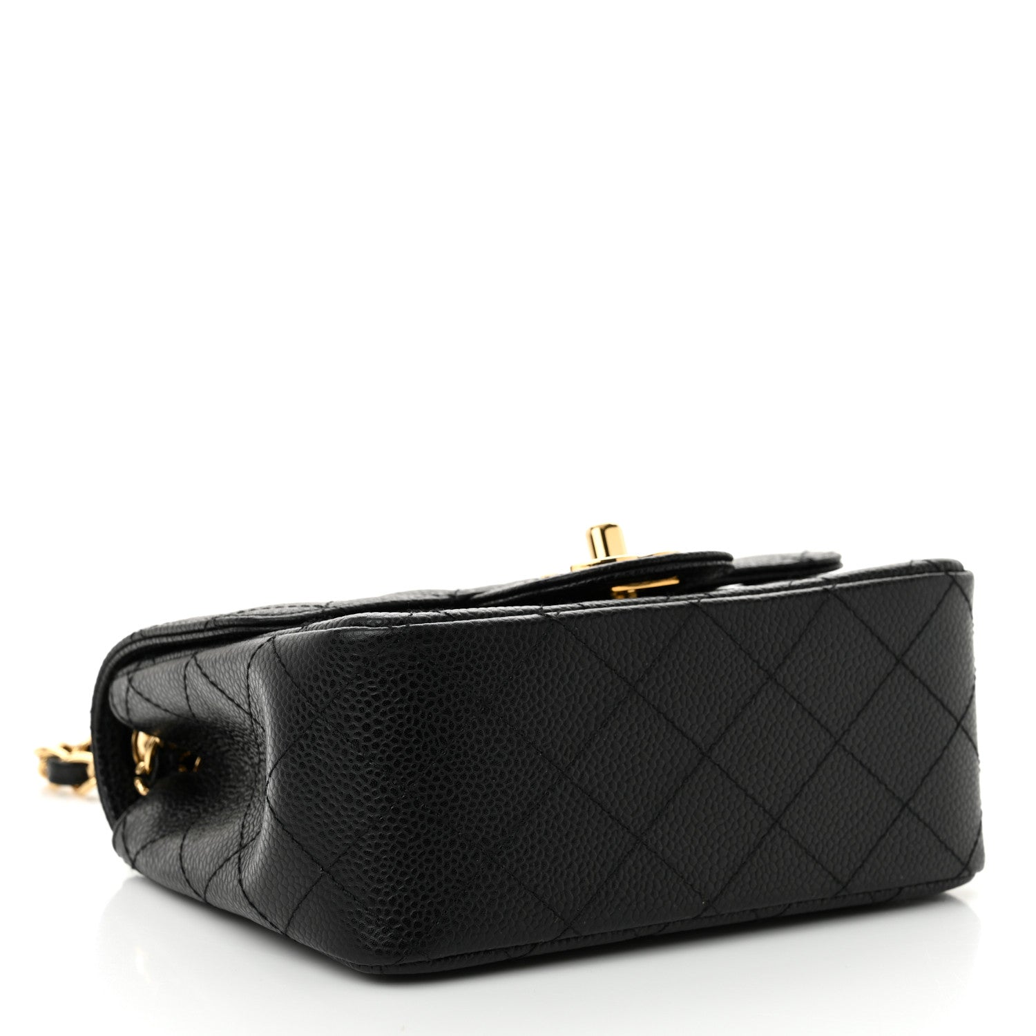 Chanel Caviar Quilted Mini Square Flap Black 4 of 11