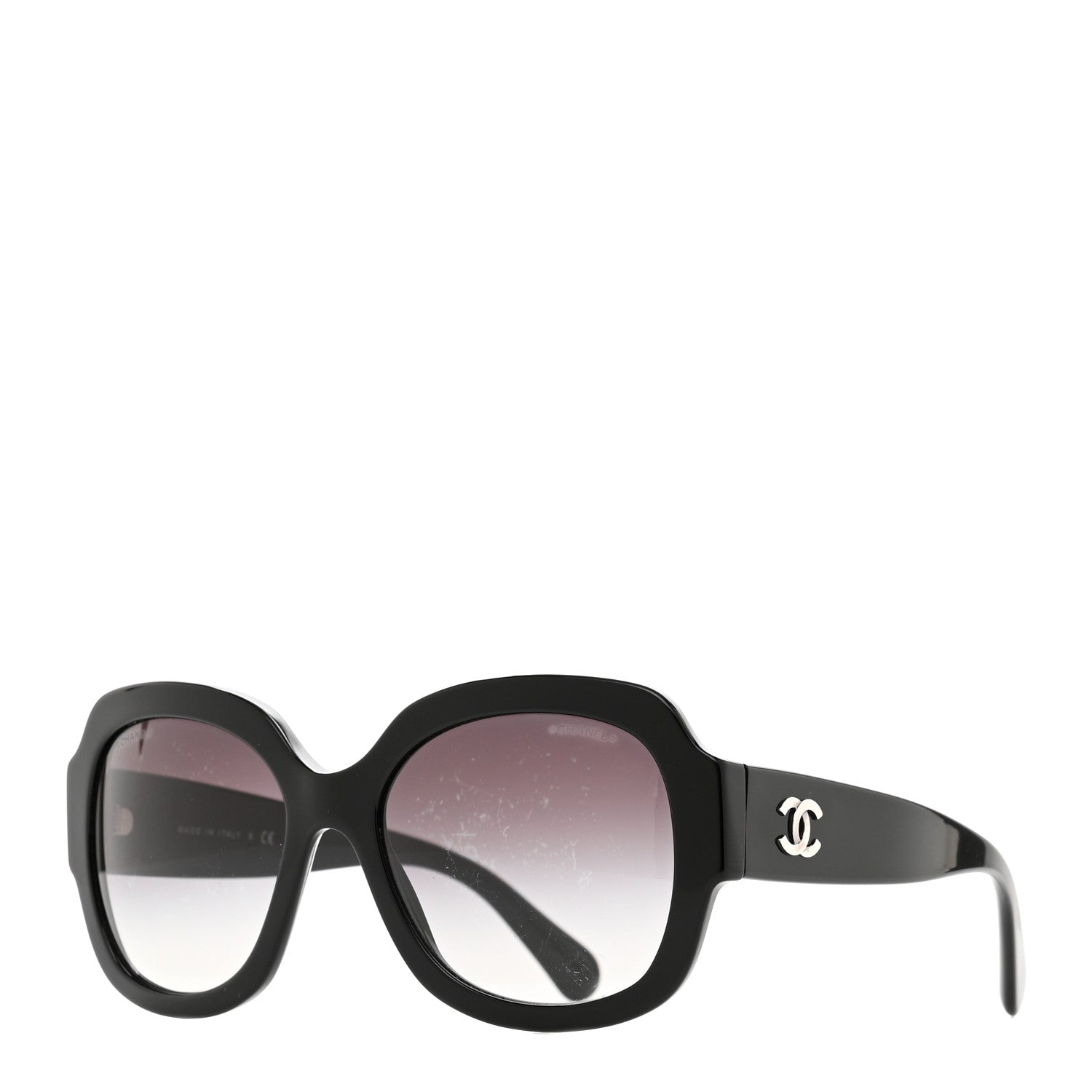 Chanel Acetate CC Sunglasses 5373 Black 1 of 7