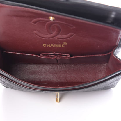 Chanel Lambskin Quilted Small Double Flap Black 5 of 17