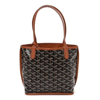 Goyard Goyardine Reversible Mini Anjou Black Gold 1 of 18