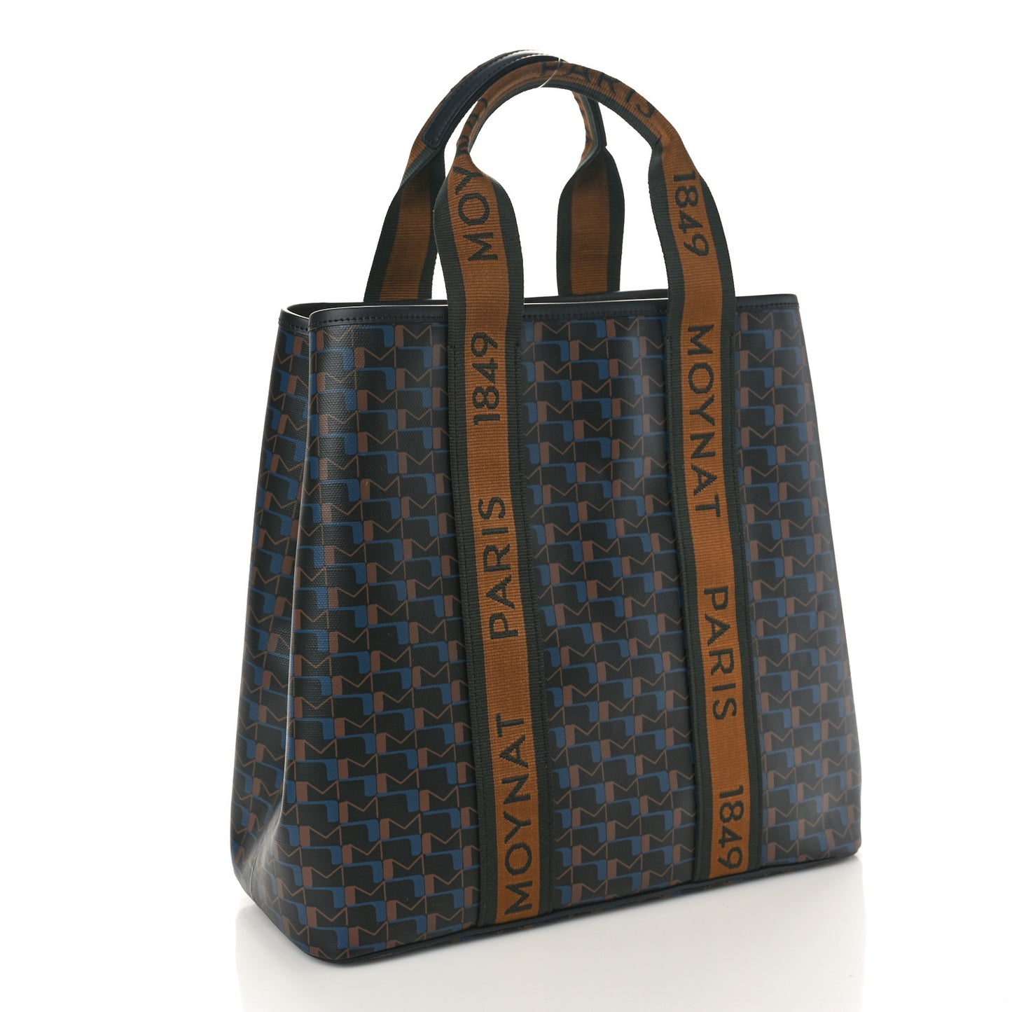 Canvas 1920 M Monogram Tote Black Brown
