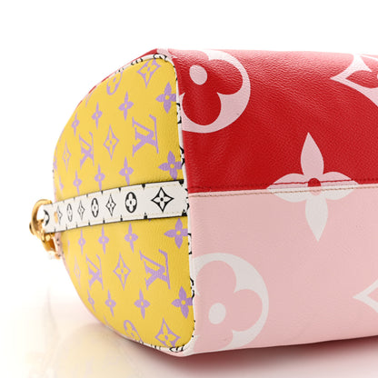 Louis Vuitton Monogram Giant Speedy Bandouliere 30 Rouge 8 of 9