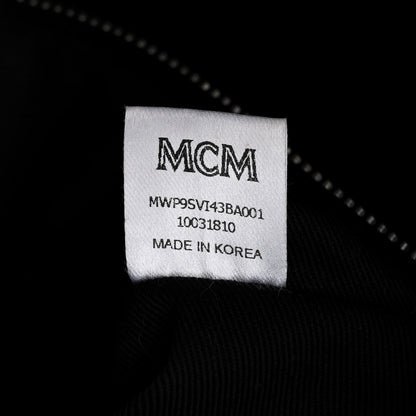 MCM Visetos Spektrum Medium Anya Shopper Tote Black 7 of 12