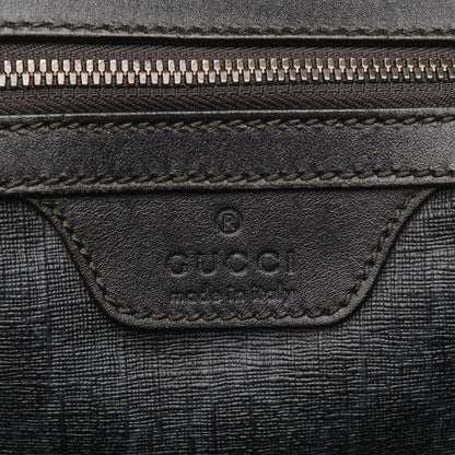 Gucci GG Supreme Monogram Medium Day Backpack Grey Black 5 of 13