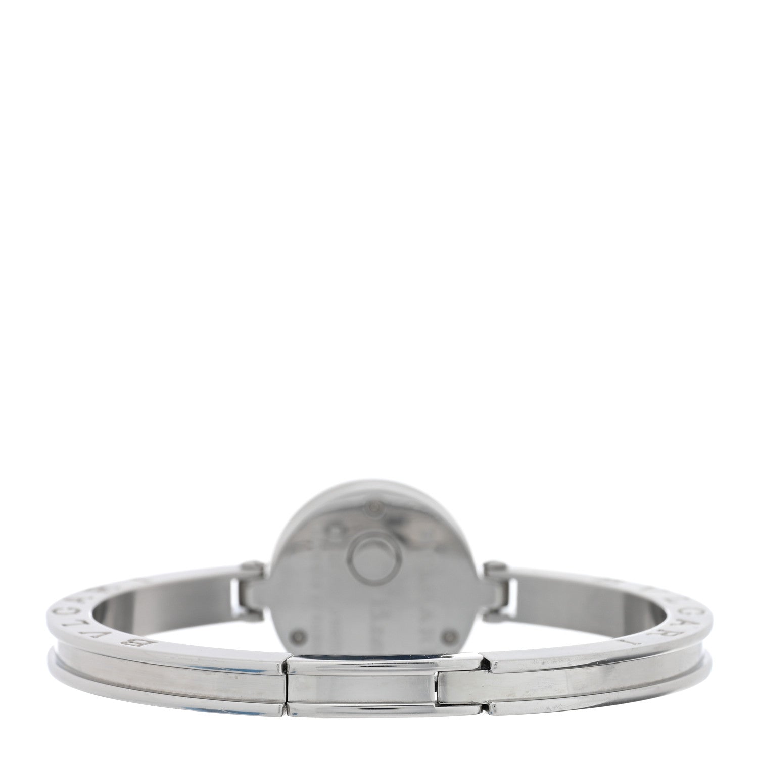 Bulgari Stainless Steel Blue Topaz Blue Mother of Pearl 22mm B.Zero1 Quartz Watch 3 of 4