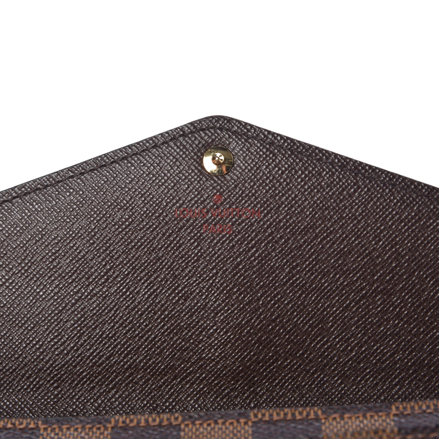 Louis Vuitton Damier Ebene Sarah Wallet NM 8 of 9