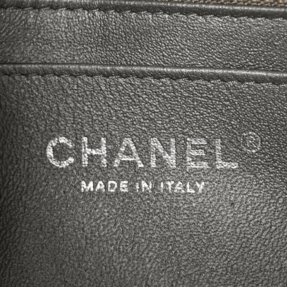 Chanel Metallic Calfskin Quilted Pixel Effect Mini Rectangular Flap Dark Silver 6 of 11