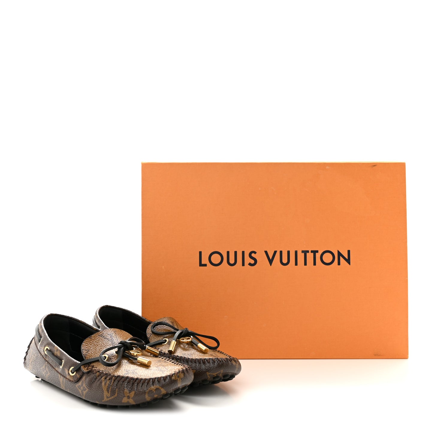 Patent Reverse Monogram Gloria Loafers 37