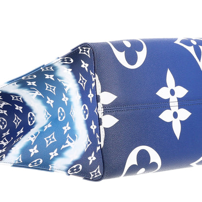 Louis Vuitton Monogram Escale Onthego GM Blue 7 of 8