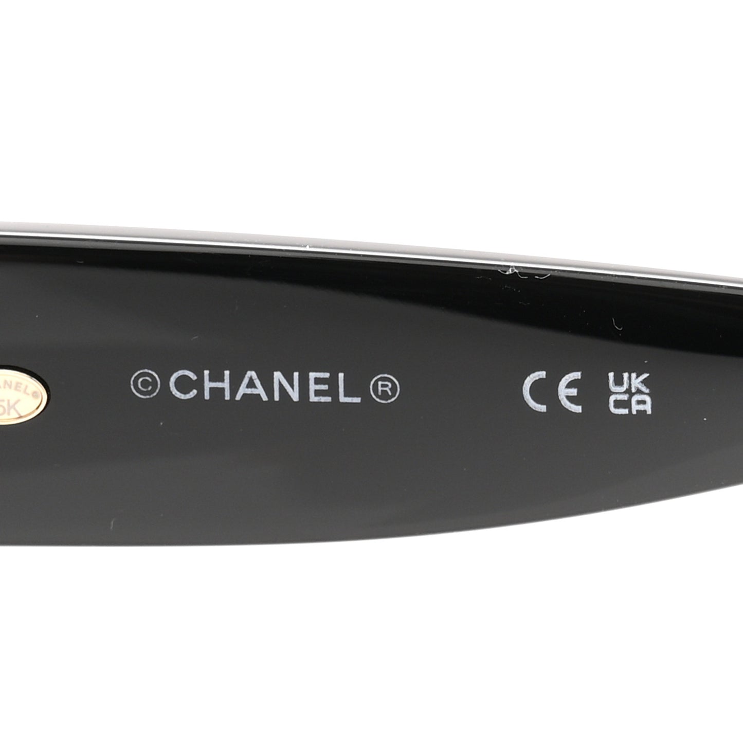 Acetate Butterfly CC Sunglasses 71751A Black