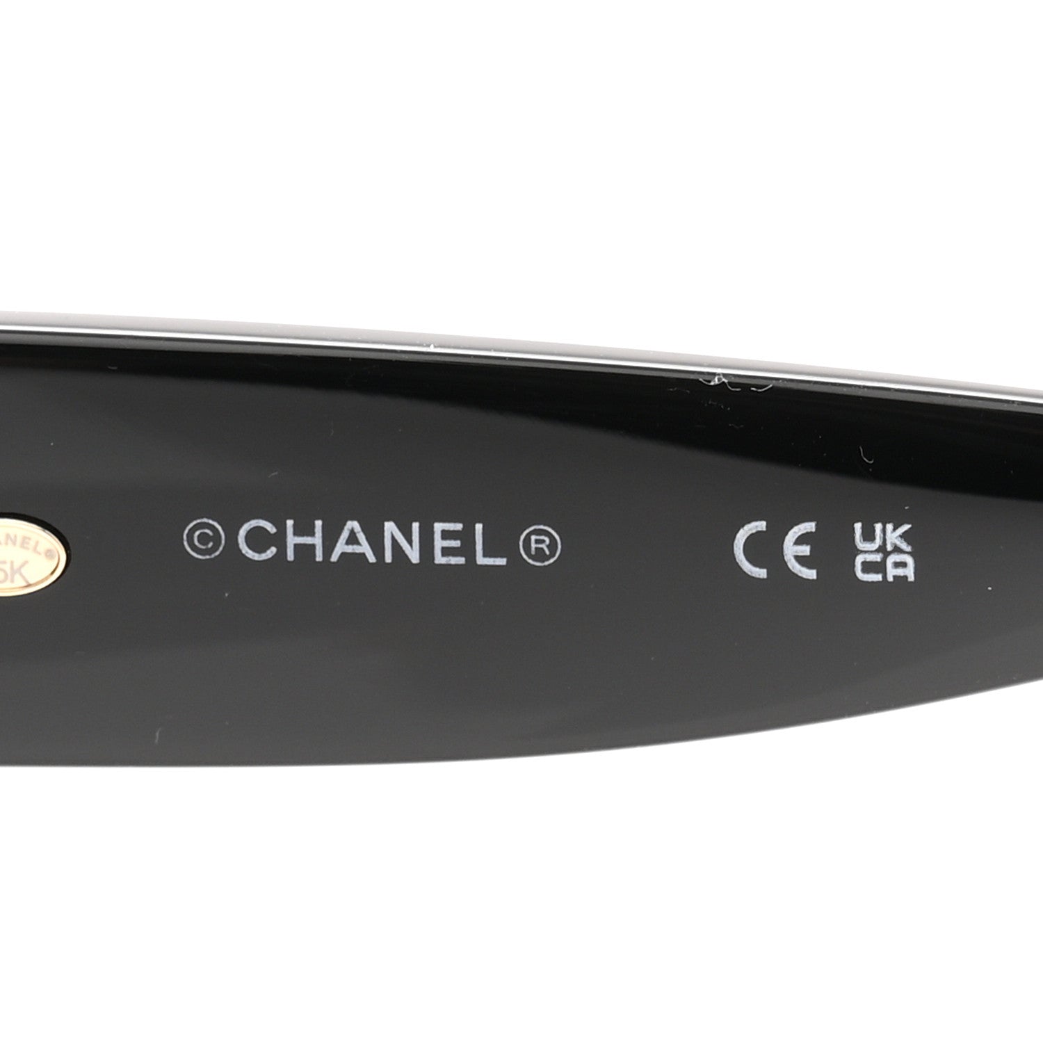 Chanel Acetate Butterfly CC Sunglasses 71751A Black 5 of 8