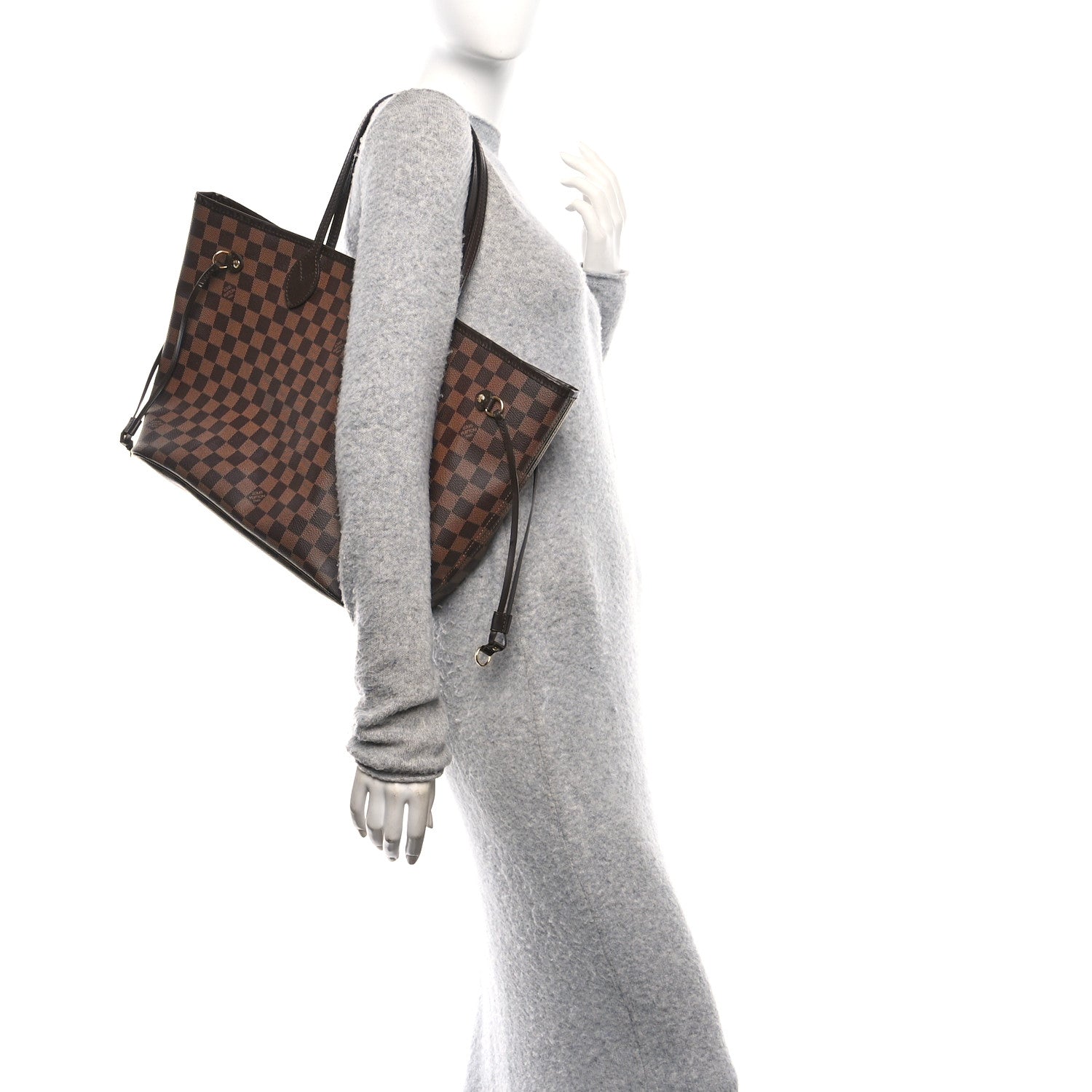 Louis Vuitton Damier Ebene Neo Neverfull MM 2 of 12