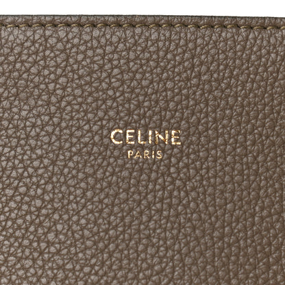 Celine Soft Grained Calfskin Small Belt Cabas Phantom Taupe 6 of 9