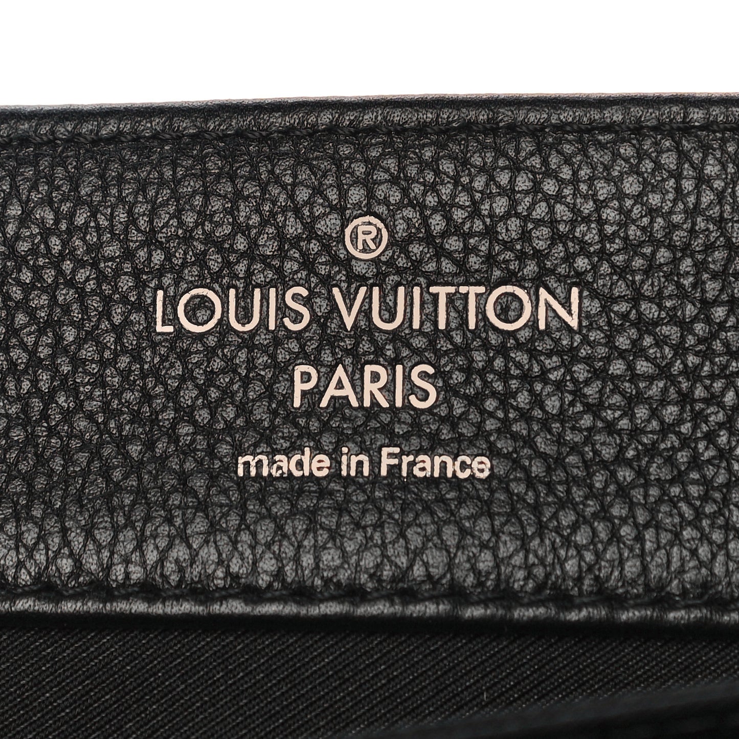 Soft Calfskin Lockme II Top Handle Vanille Black
