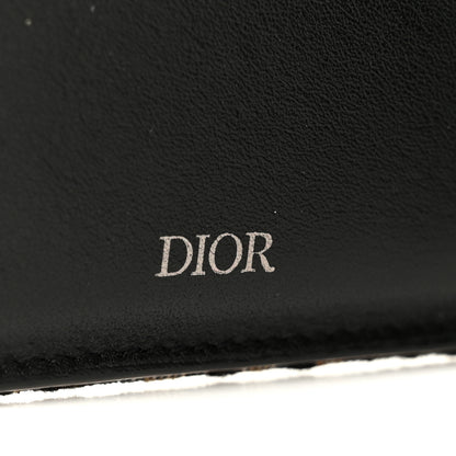 Christian Dior Oblique Compact Wallet Blue 8 of 12