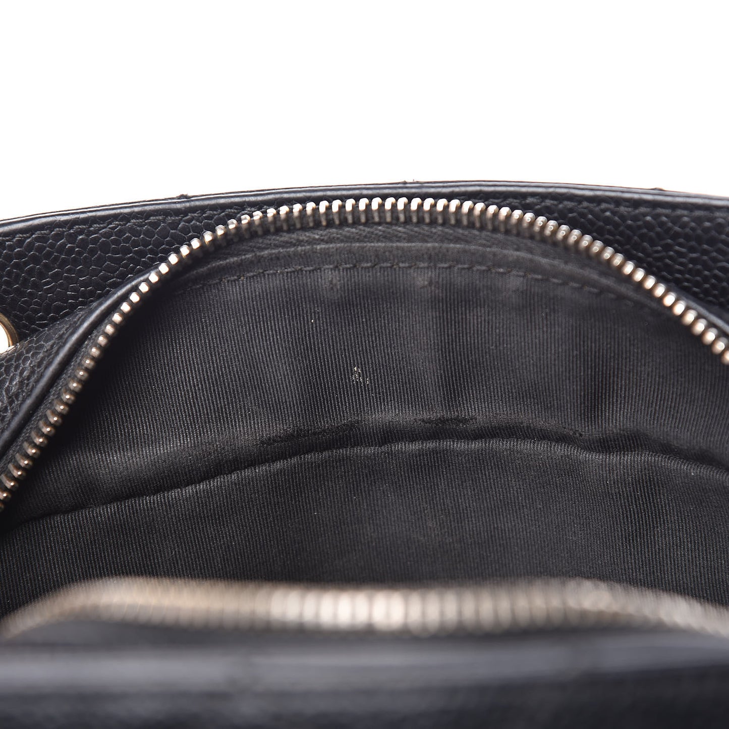 Caviar Quilted Petit Timeless Tote PTT Black