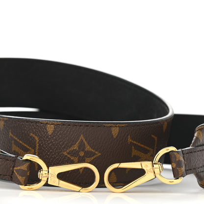 Louis Vuitton Monogram Bandouliere Shoulder Strap Black 10 of 12