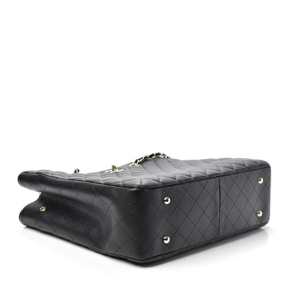 Chanel Caviar Quilted Large Shopping Tote Black 4 of 10
