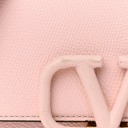 Valentino Garavani Grainy Calfskin Small VSling Shoulder Bag Water Rose 11 of 13