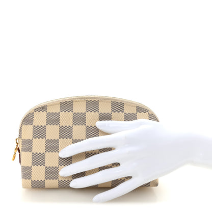 Louis Vuitton Damier Azur Cosmetic Pouch 2 of 6