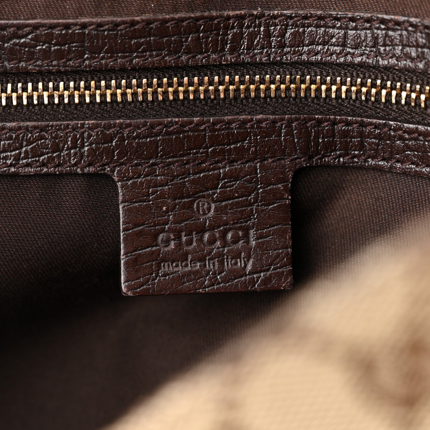 Monogram Medium Hasler Tote Dark Brown