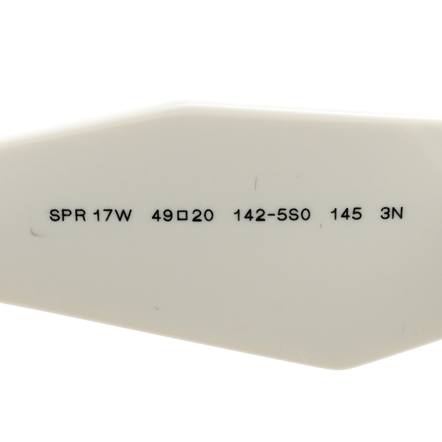 Acetate Symbole Sunglasses SPR 17W White