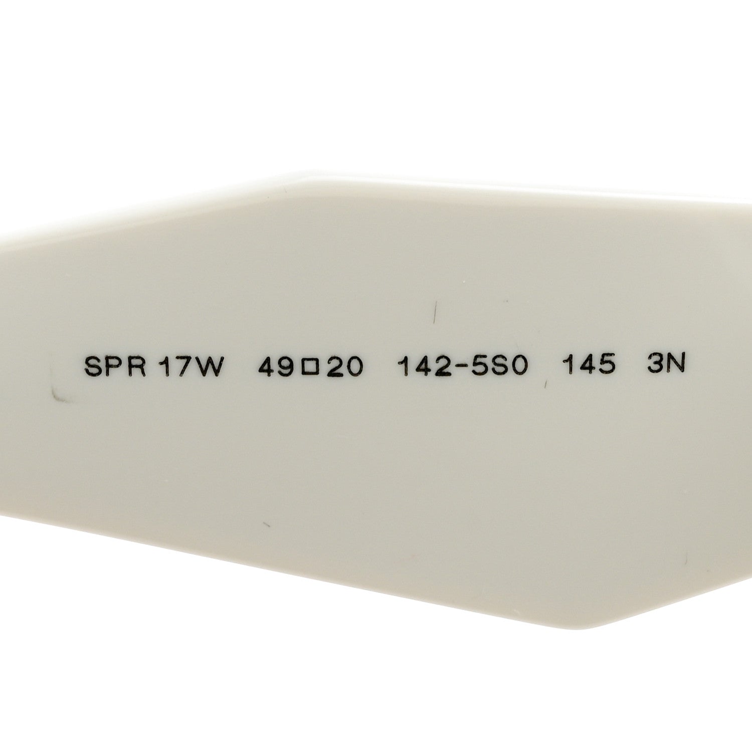 Prada Acetate Symbole Sunglasses SPR 17W White 5 of 8