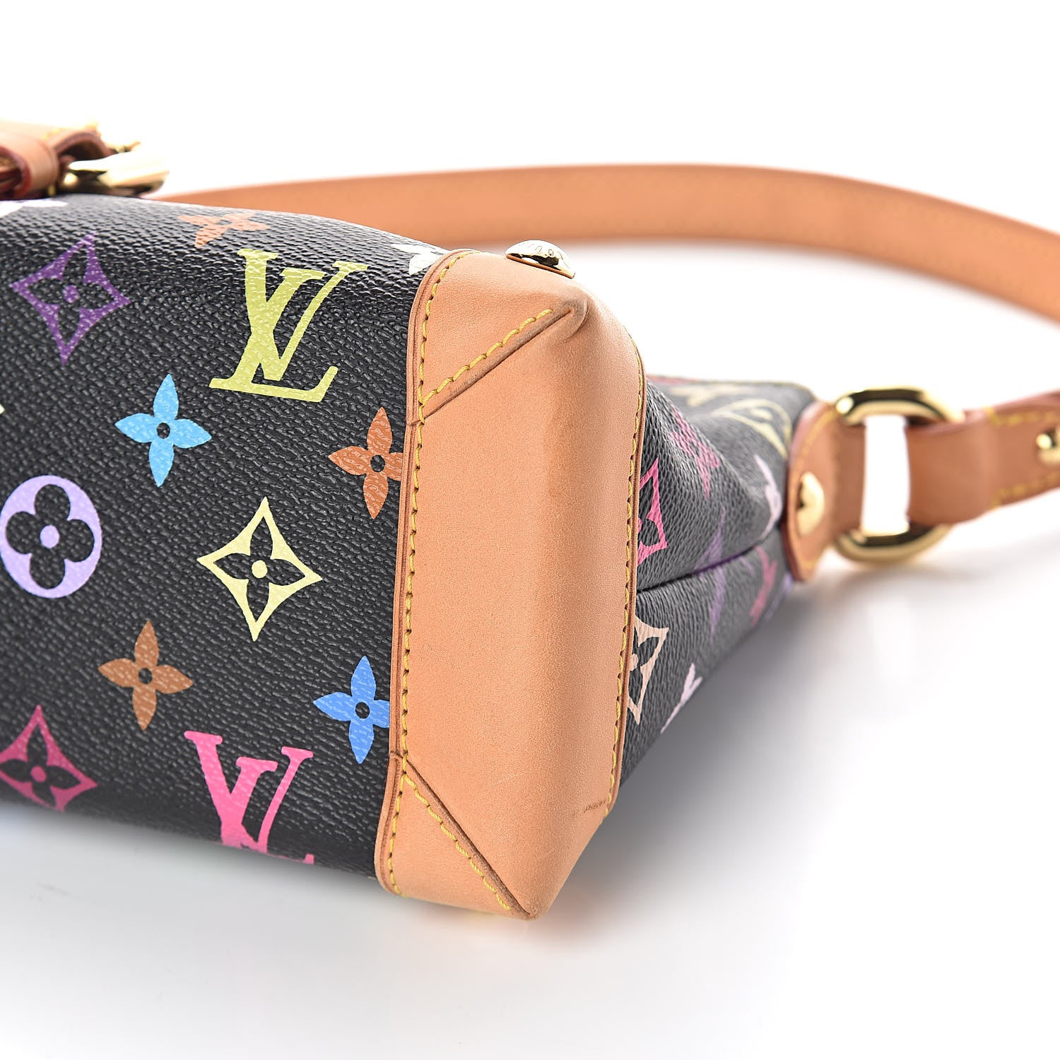 Louis Vuitton Monogram Multicolor Eliza Black 9 of 9