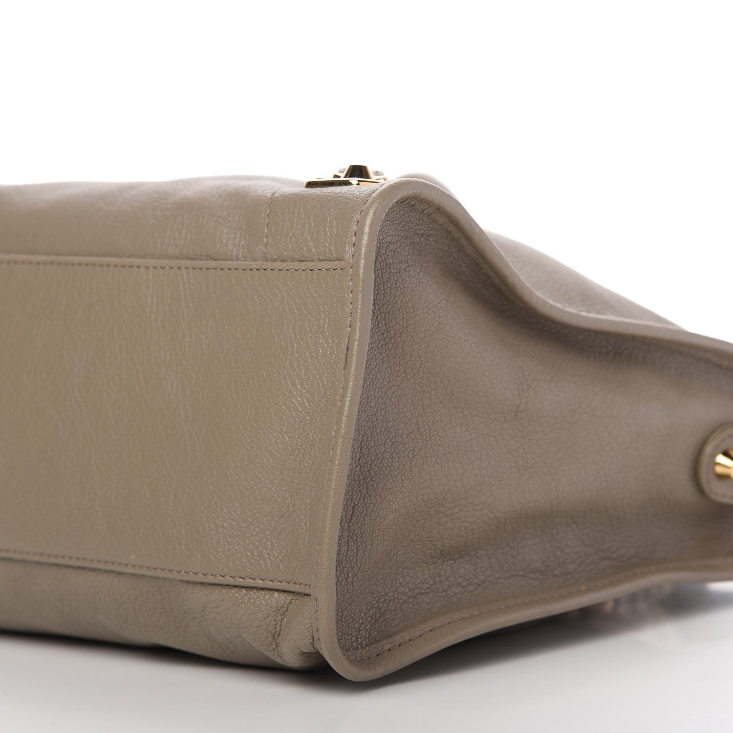 Balenciaga Chevre Gold Metallic Edge Hardware City Gris Taupe 7 of 9