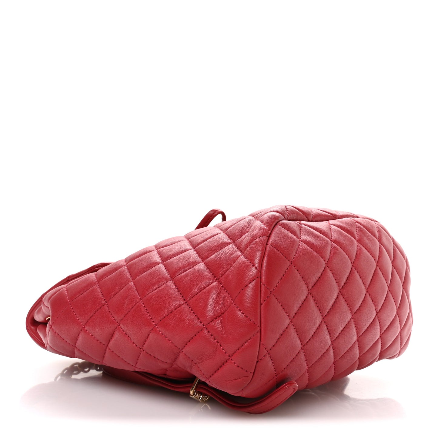 Lambskin Quilted Small Urban Spirit Backpack Dark Pink