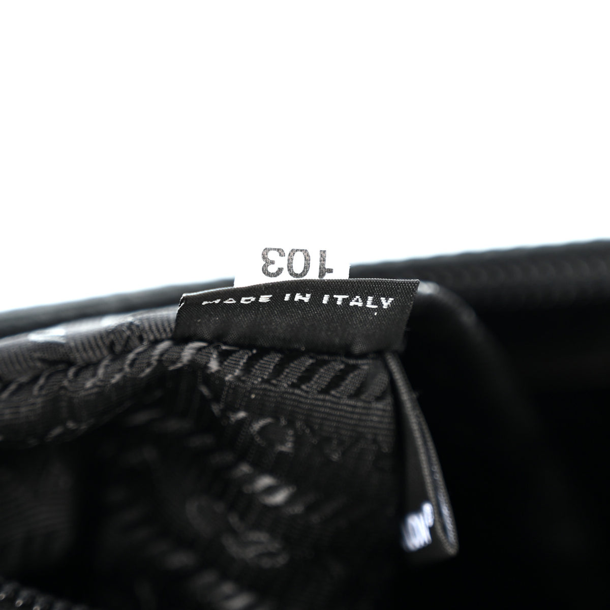 Tessuto Nylon Mini Re-Edition 2000 Bag Black Black