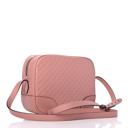 Gucci Soft Microguccissima Mini Bree Messenger Bag Soft Pink 4 of 10