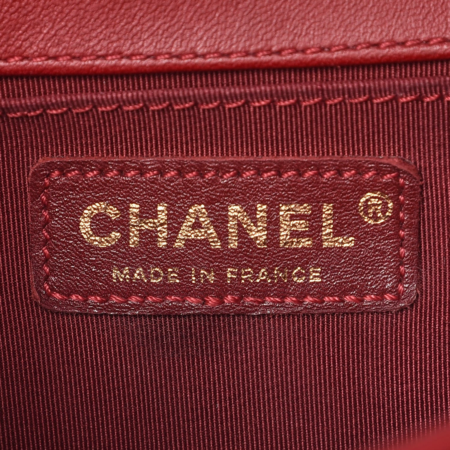 Chanel Lambskin Quilted Medium Boy Flap Red 8 of 13