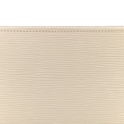 Louis Vuitton Epi Pochette Accessories 24 Ivory 8 of 10