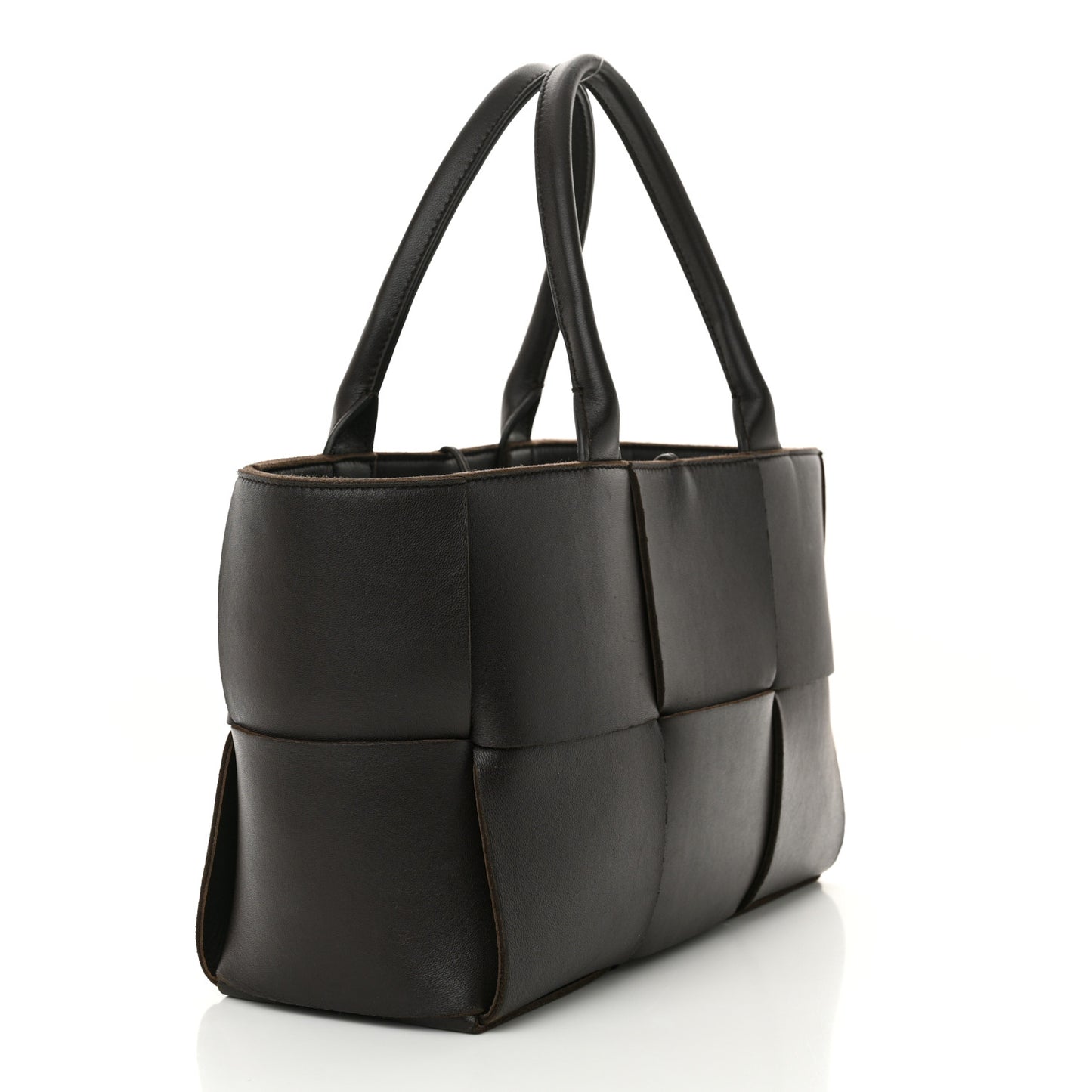 Nappa Maxi Intrecciato Small Arco Tote Fondant
