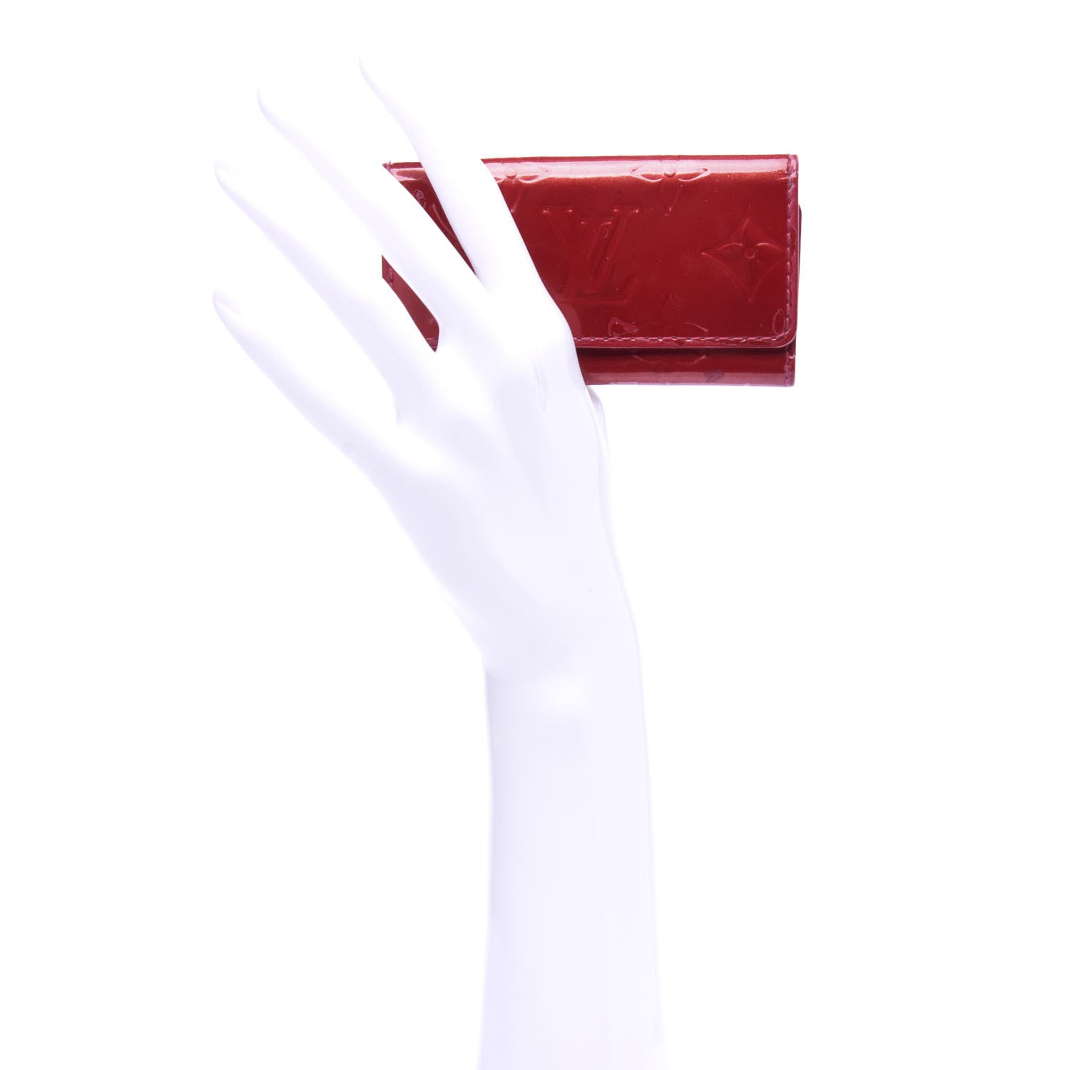 Louis Vuitton Vernis Multicles 4 Key Holder Pomme D'Amour 2 of 8