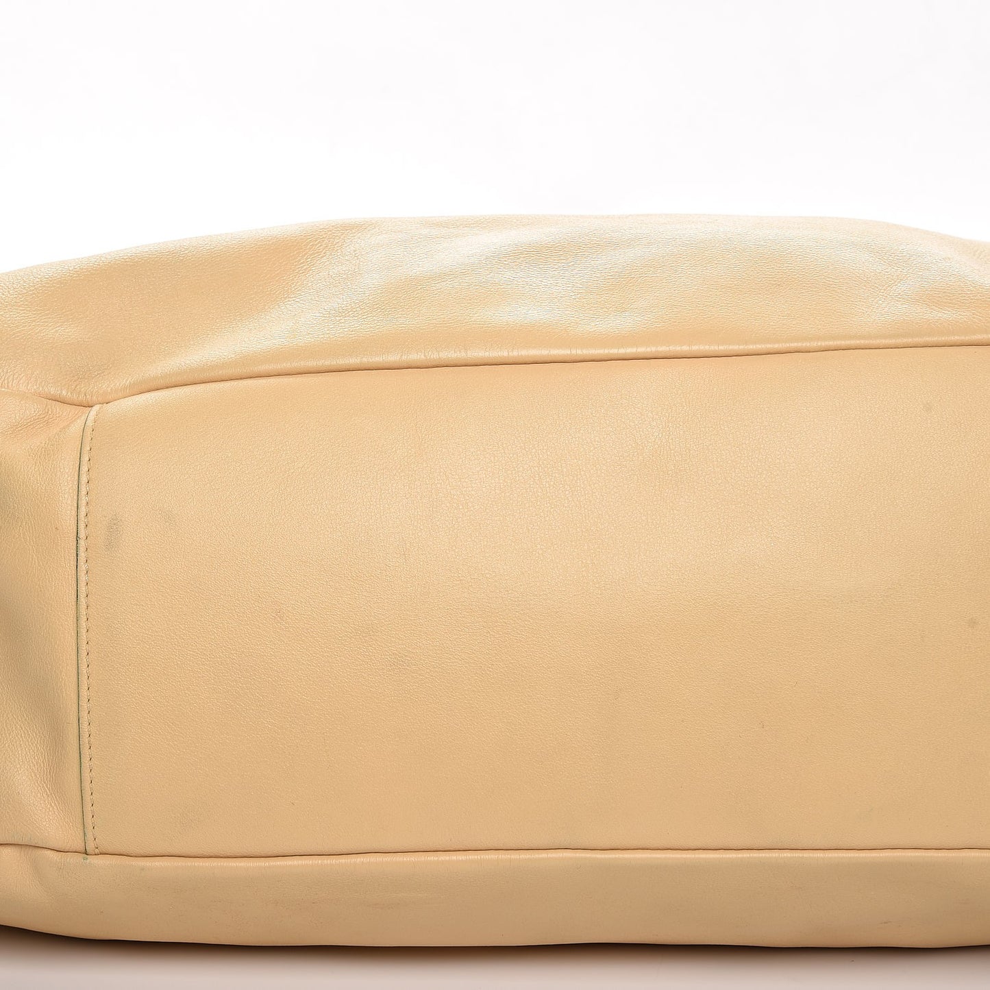 Lambskin Edgy Large Hobo Beige