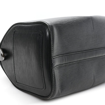 Louis Vuitton Epi Speedy 25 Black 9 of 10