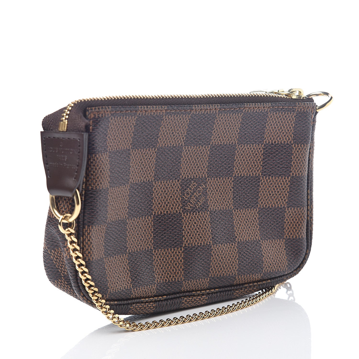 Louis Vuitton Damier Ebene Mini Pochette Accessories 2 of 7