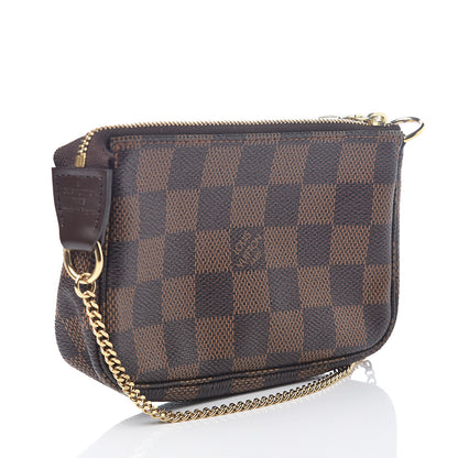 Louis Vuitton Damier Ebene Mini Pochette Accessories 2 of 7