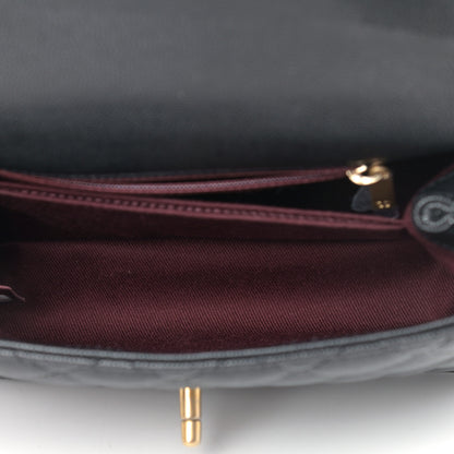 Chanel Caviar Quilted Mini Coco Handle Flap Black 5 of 10