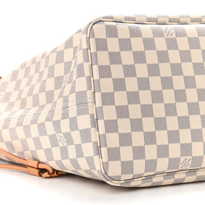Louis Vuitton Damier Azur Neo Neverfull GM Rose Ballerine 9 of 11