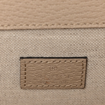 Gucci GG Supreme Monogram Textured Dollar Calfskin Small Rectangular Dionysus Shoulder Bag Beige Mystic White Oatmeal 7 of 12