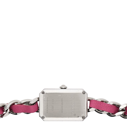 Chanel Stainless Steel Lambskin Mother of Pearl 16mm Premiere Rock Triple Row Quartz Watch Pink 4 of 5