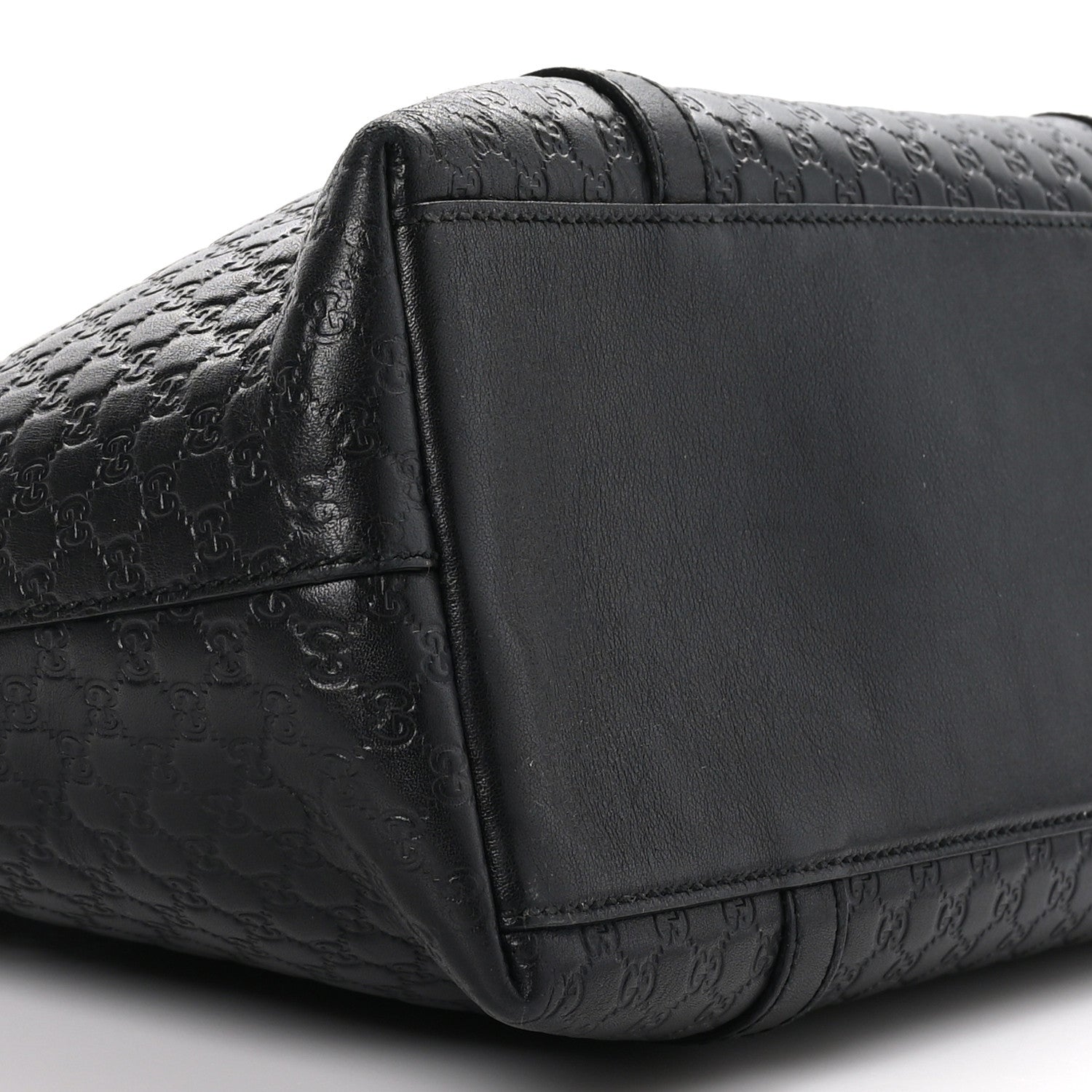 Gucci Soft Microguccissima Small Zippered Satchel Black 8 of 9